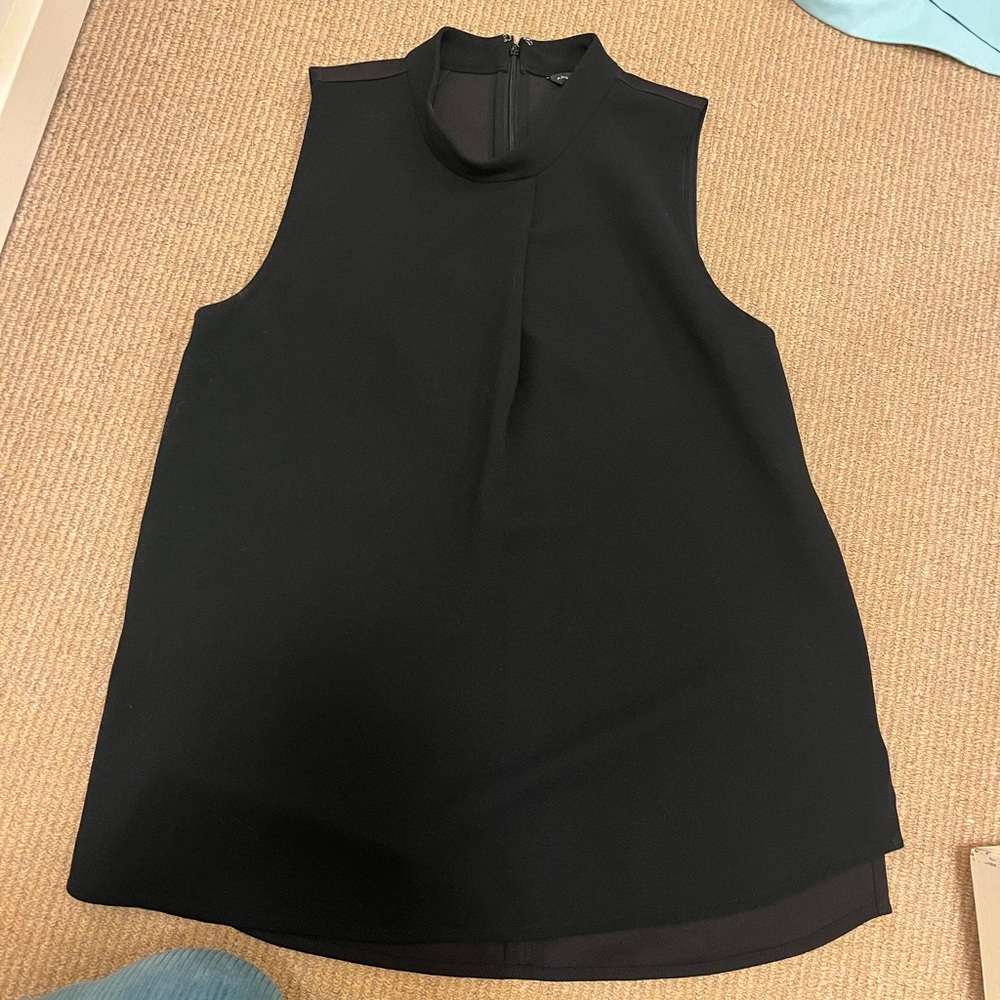 Ann Taylor Mockneck Blouse